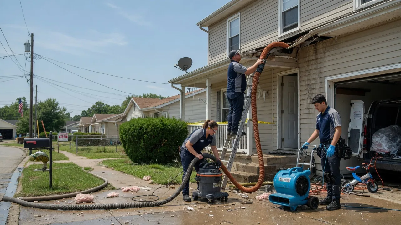 Water Damage Restoration in Addis, LA near me